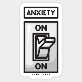 Anxiety Light Switch Sticker